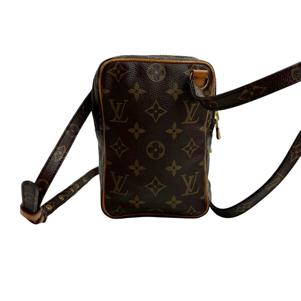Louis Vuitton Brown Leather Pvc Pochette Shoulder Bag (Pre-Owned)