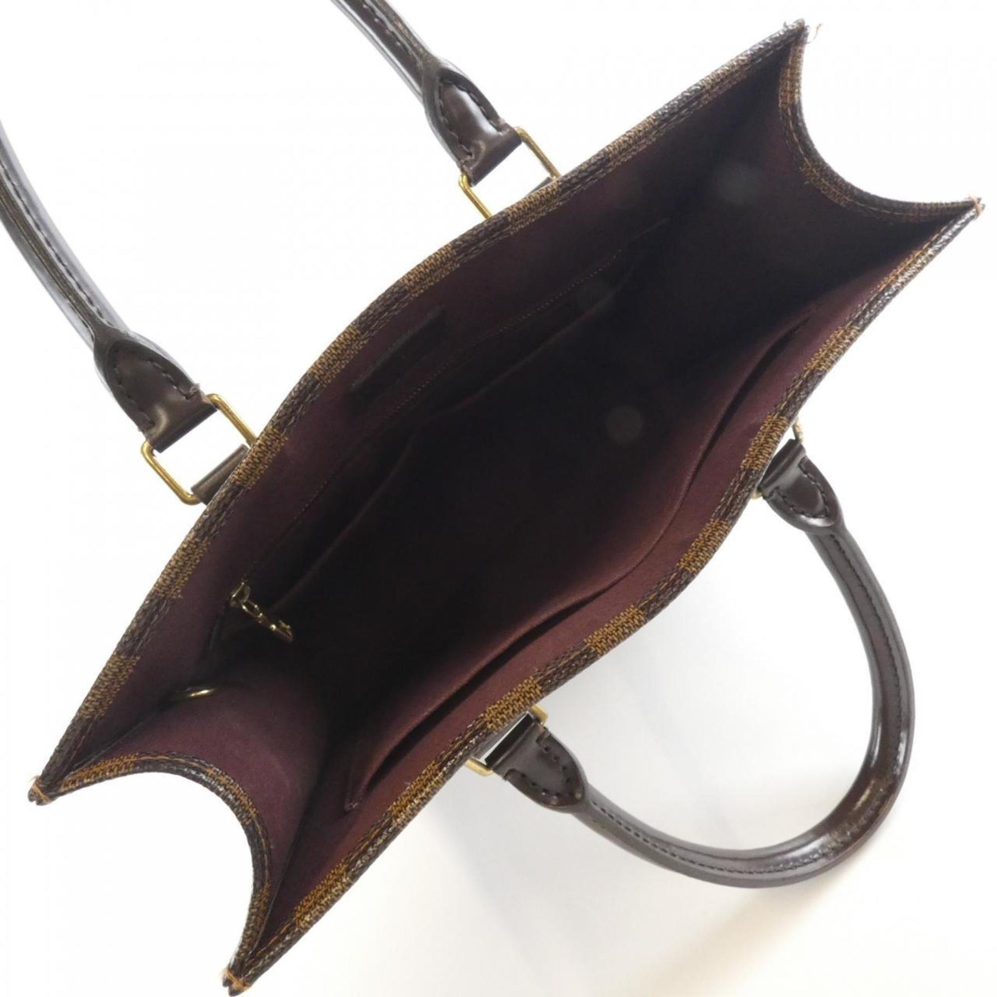 Louis Vuitton Ebene Coated Canvas Handbag (Pre-Owned)