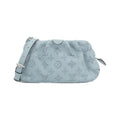 Louis Vuitton Silver Leather Shoulder Bag (Pre-Owned)