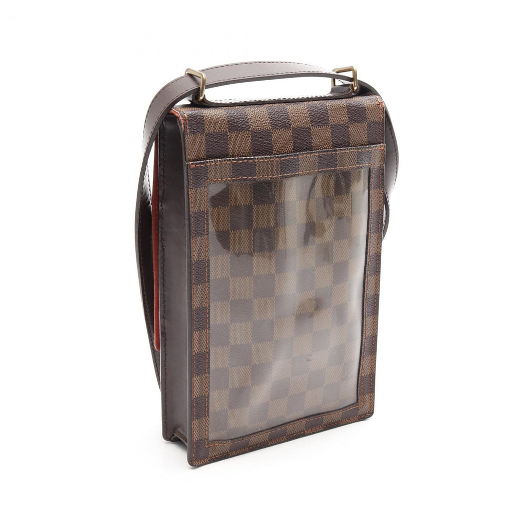 Louis Vuitton Brown Coated Canvas Shoulder Bag (Pre-Owned)