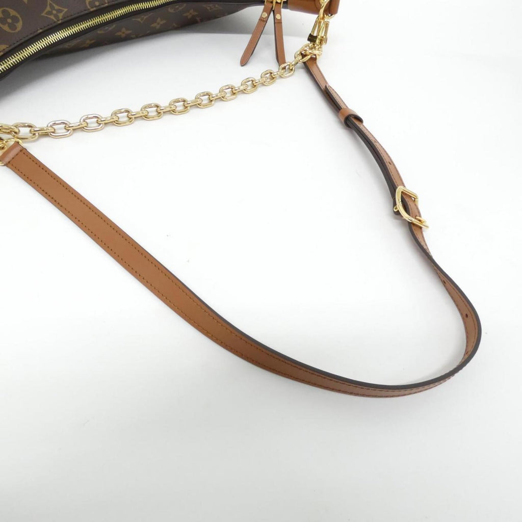 Louis Vuitton Marron Coated Canvas Shoulder Bag (Pre-Owned)