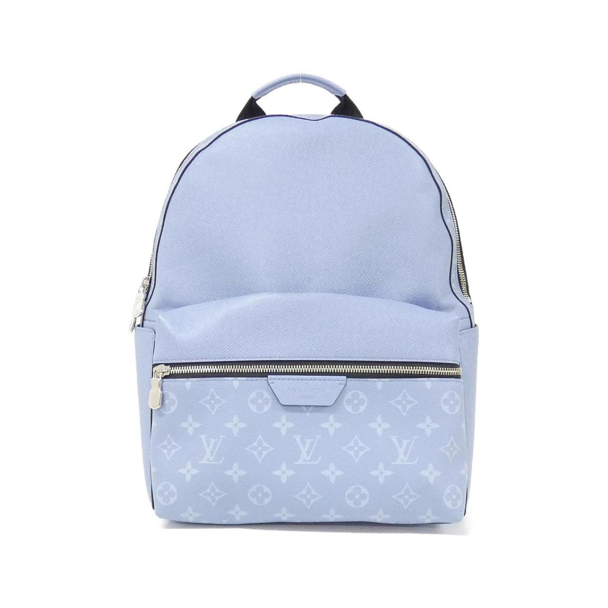 Louis Vuitton Blue Ciel Leather Backpack (Pre-Owned)
