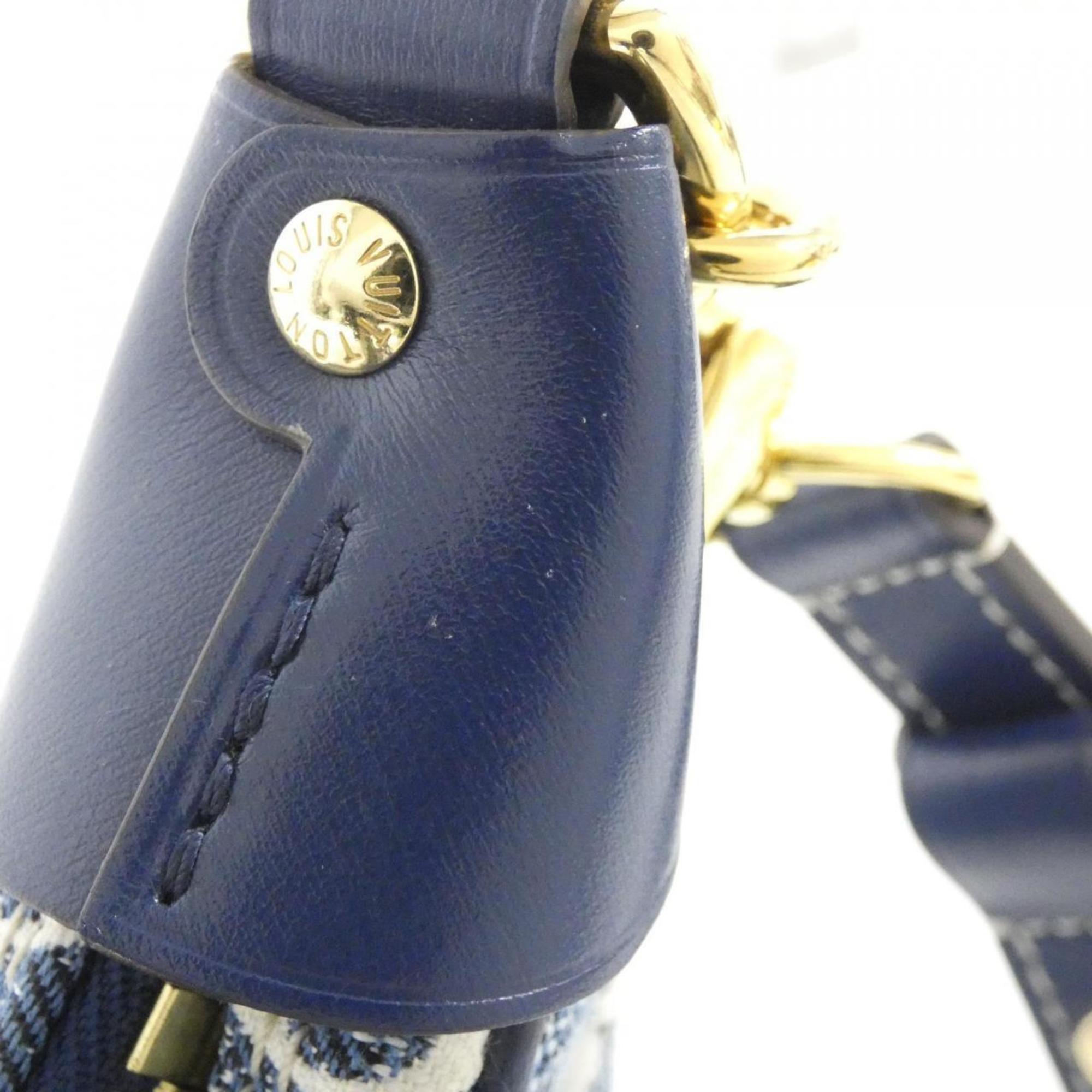 Louis Vuitton Navy Denim Shoulder Bag (Pre-Owned)