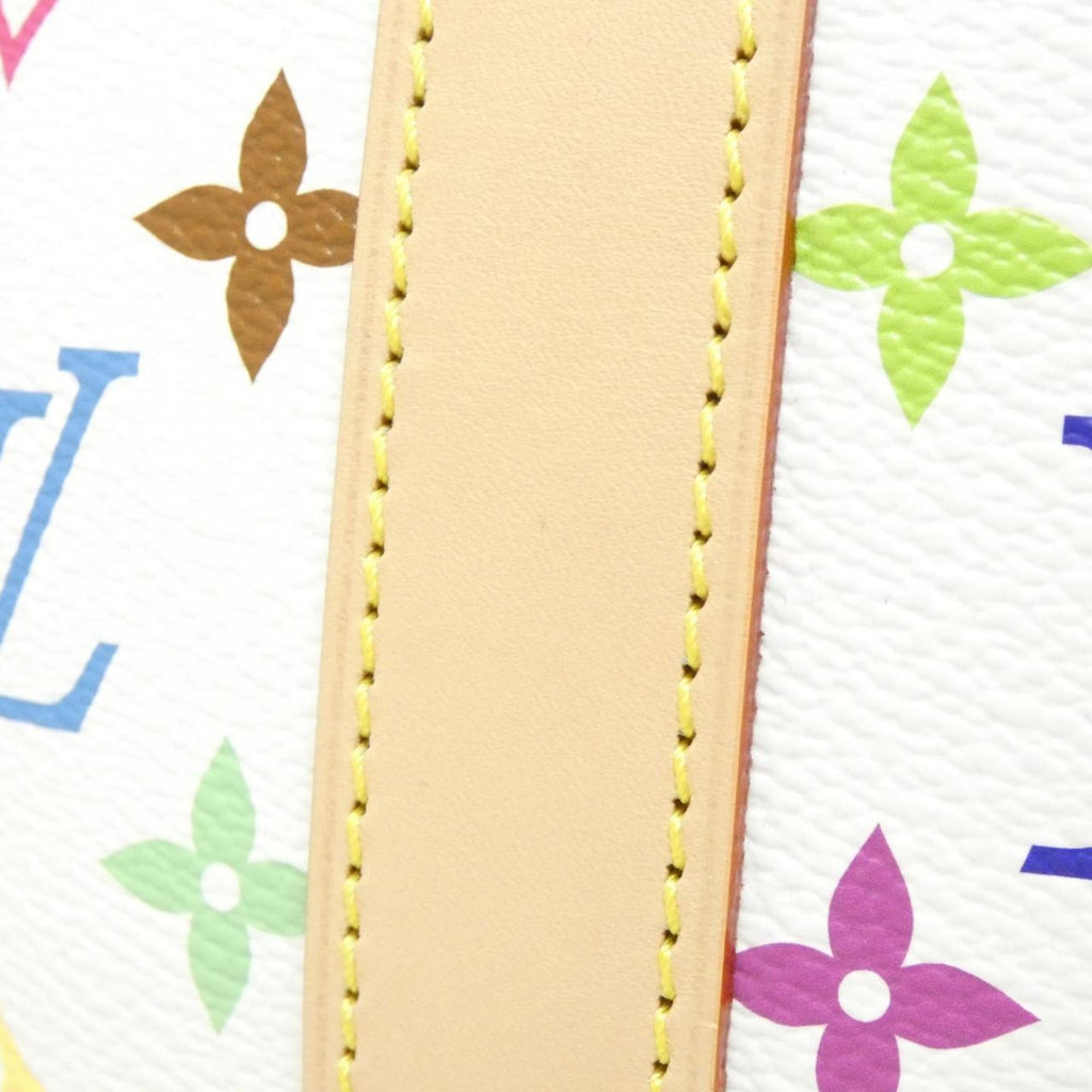 Louis Vuitton Monogram Multicolore White Coated Canvas Boston Bag (Pre-Owned)