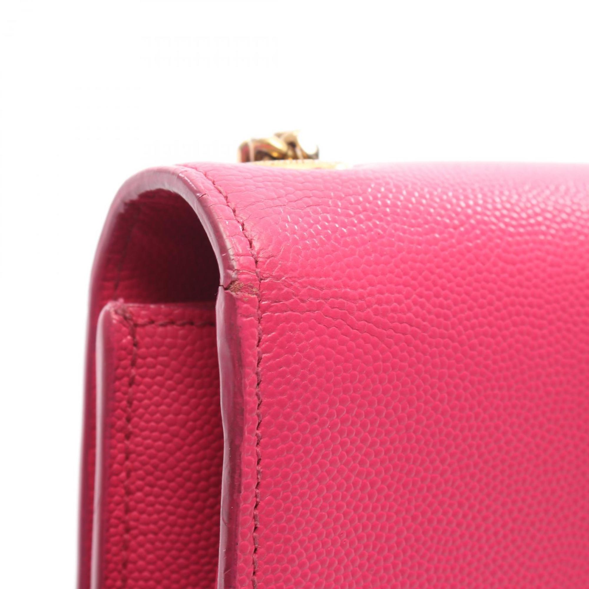 Classic Monogram Crossbody Bag Grainy Leather Small