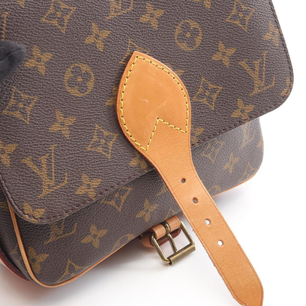 Louis Vuitton Brown Coated Canvas Pvc Leather Monogram Shoulder Bag (Pre-Owned)