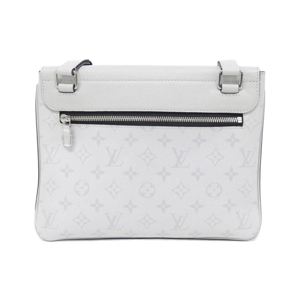 Louis Vuitton White Coated Canvas Shoulder Bag (Pre-Owned)