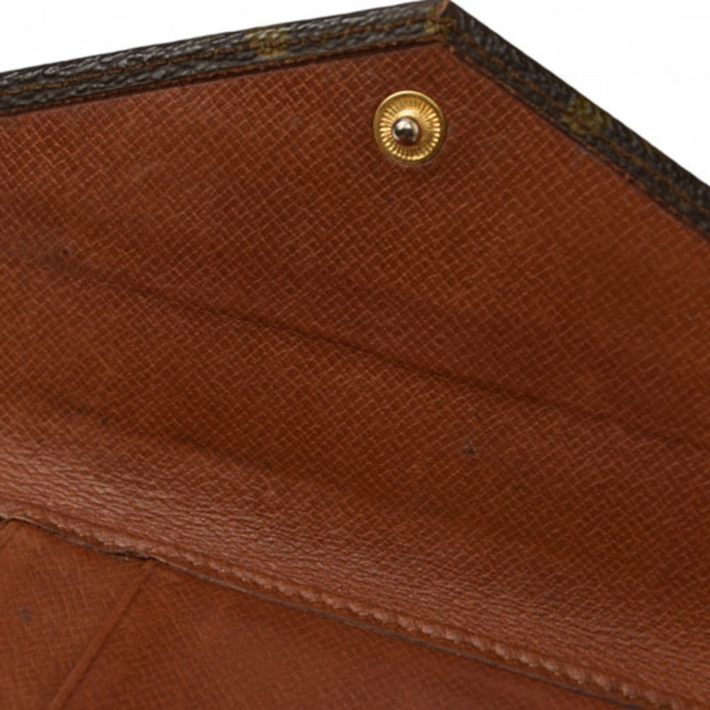 Louis Vuitton Brown Monogram Monogram Wallet (Bi-Fold) (Pre-Owned)