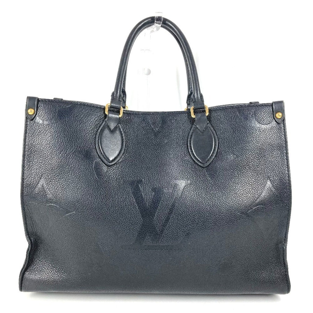 Louis Vuitton Black Monogram Noir Monogram Empreinte Handbag Shoulder Bag Tote Bag (Pre-Owned)