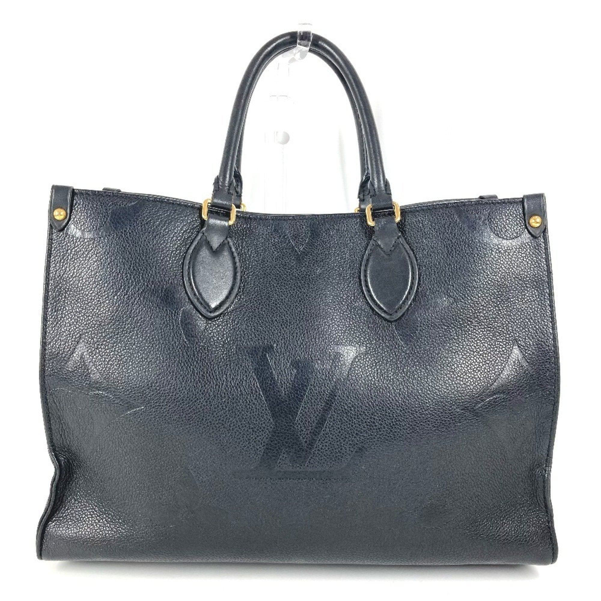 Louis Vuitton Black Monogram Noir Monogram Empreinte Handbag Shoulder Bag Tote Bag (Pre-Owned)