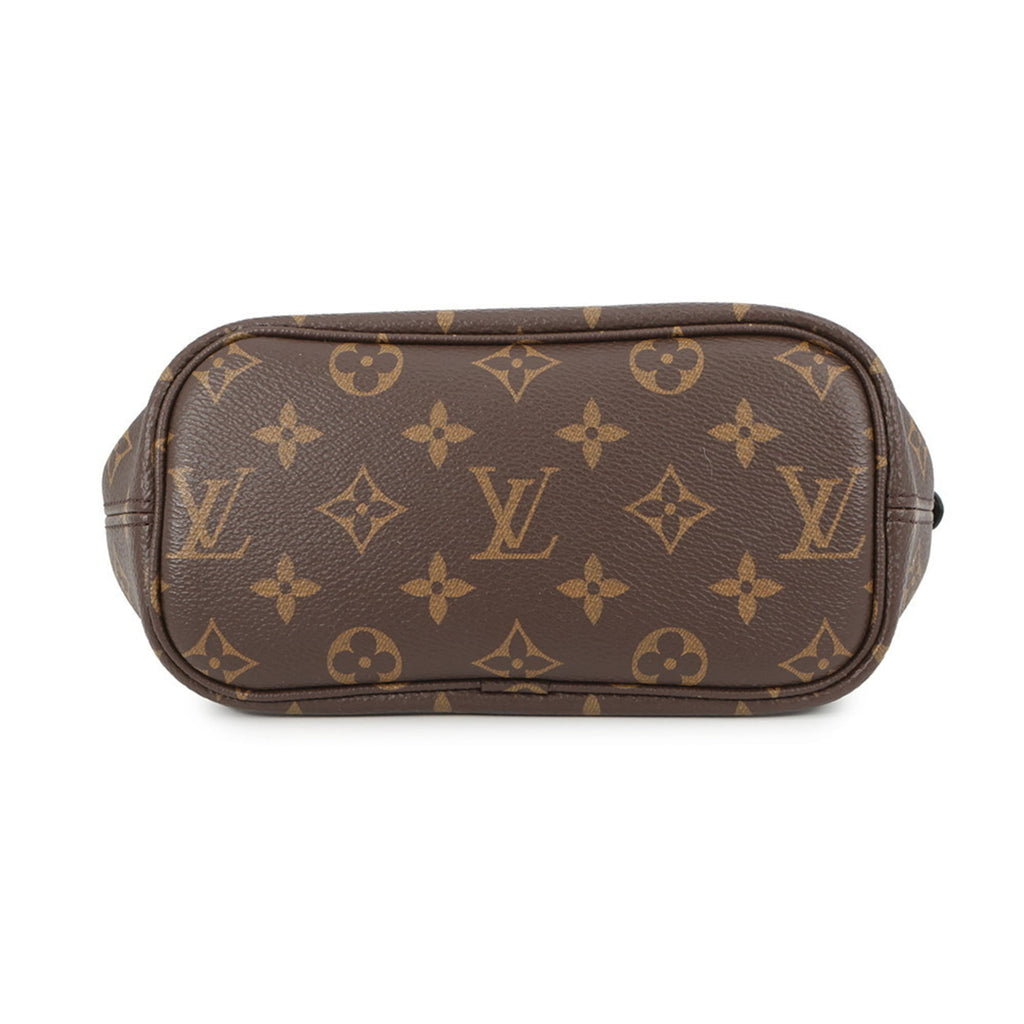 Louis Vuitton Noir Monogram Leather Tote Bag (Pre-Owned)