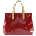 Louis Vuitton Pomme D'amour Red Color Monogram Vernis Handbag (Pre-Owned)