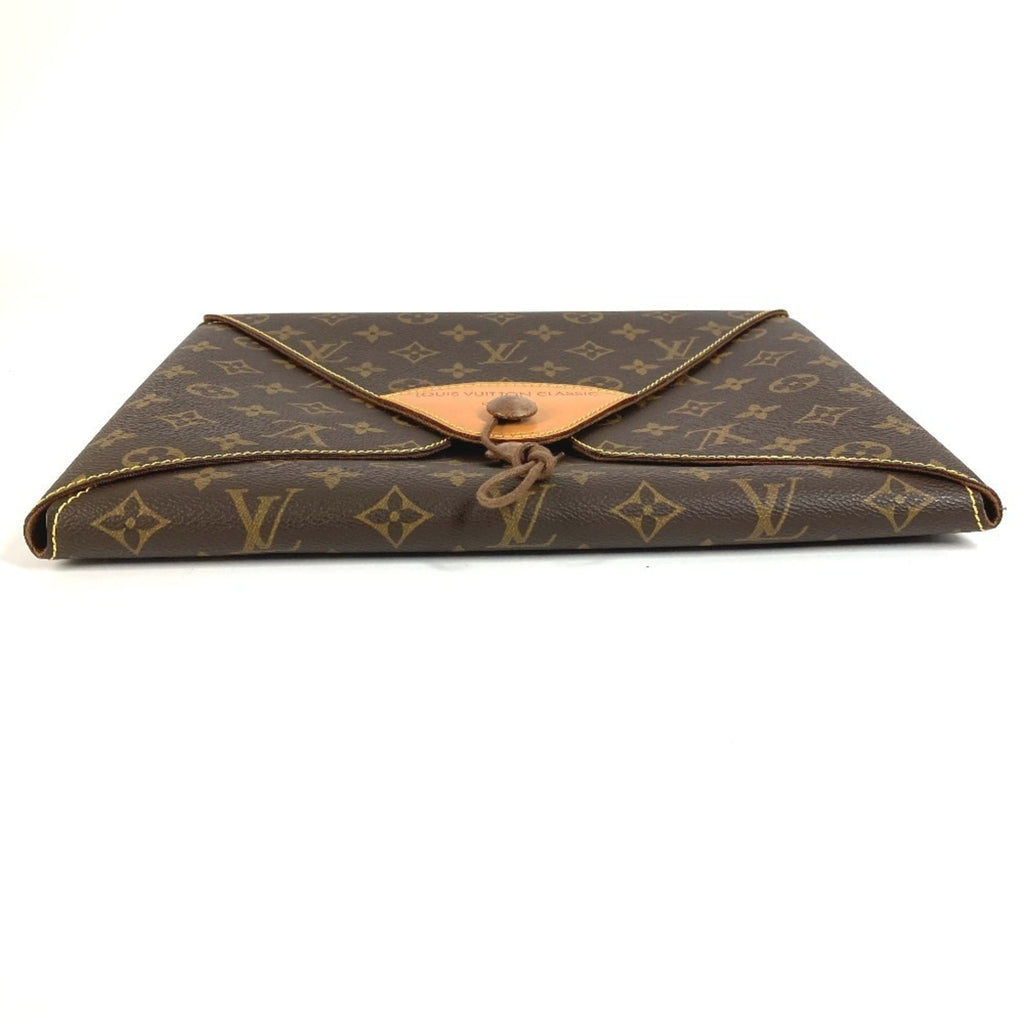 Louis Vuitton Monogram Brown Monogram Clutch Bag (Pre-Owned)