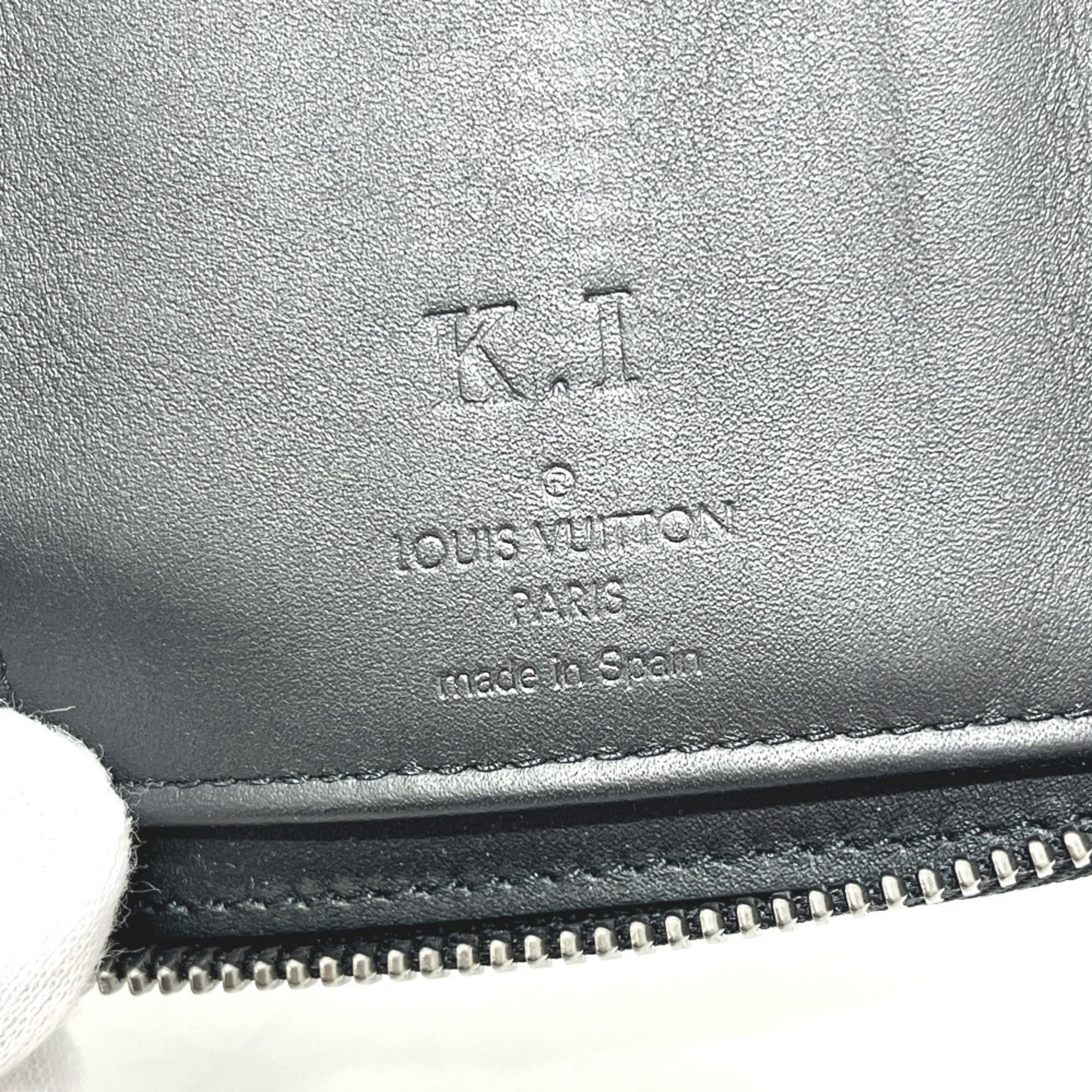 Louis Vuitton Black Damier Infini Long Wallet (Bi-Fold) (Pre-Owned)