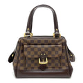 Louis Vuitton Damier Brown Ebene Damier Canvas Leather Handbag (Pre-Owned)