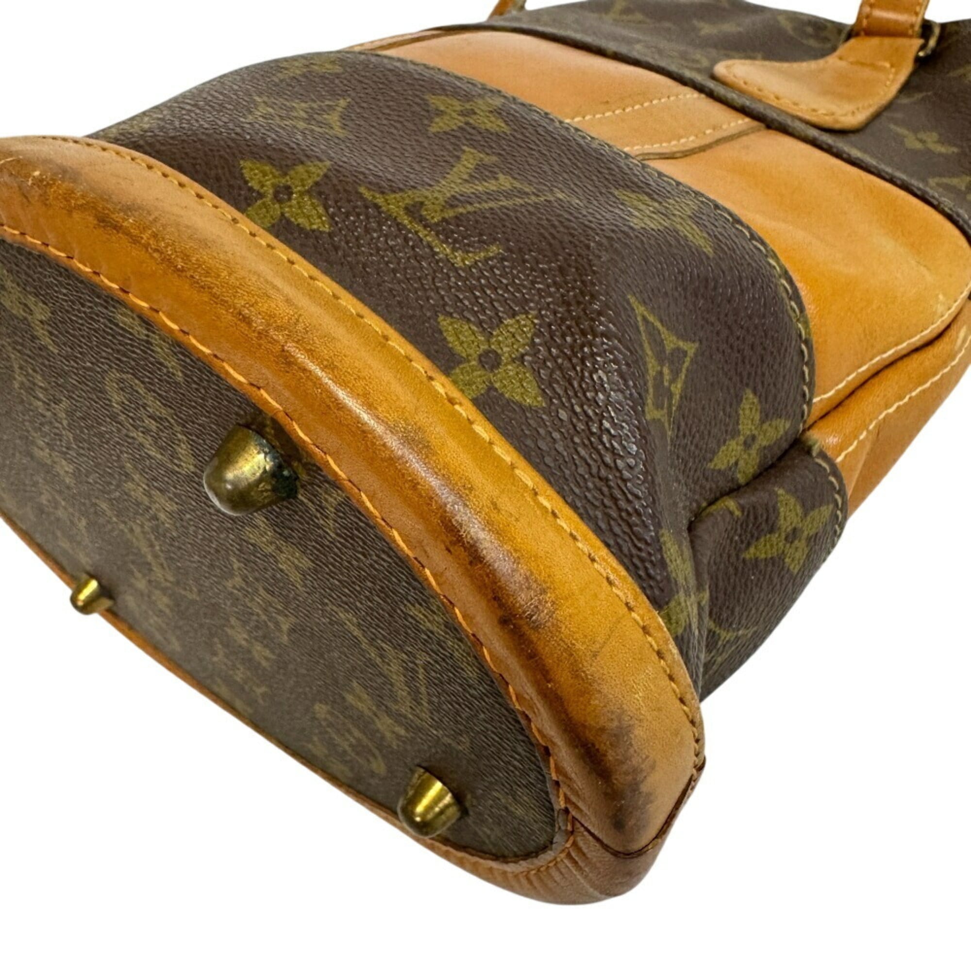 Louis Vuitton Brown Leather Shoulder Bag (Pre-Owned)