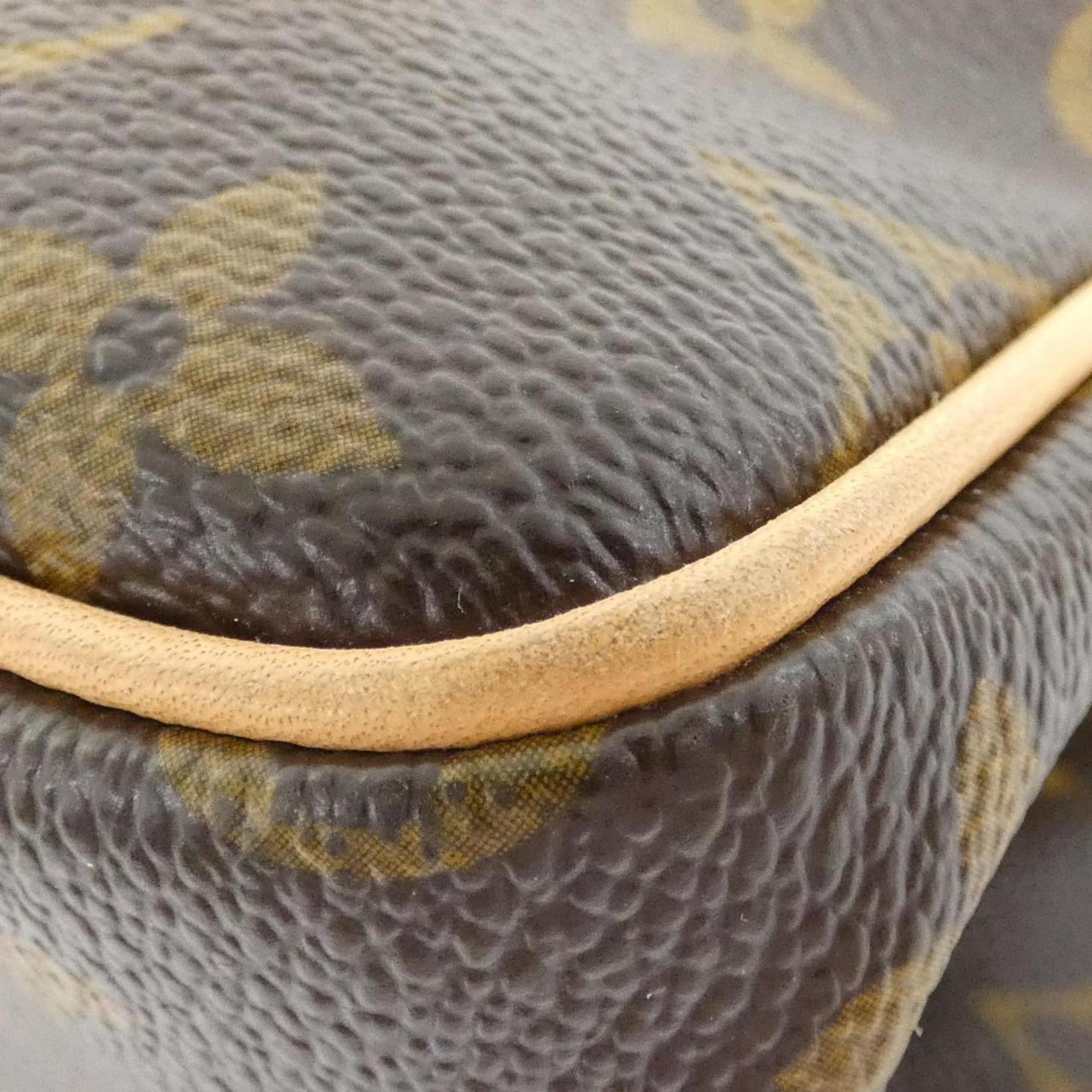 Louis Vuitton Brown Marron Coated Canvas Handbag (Pre-Owned)