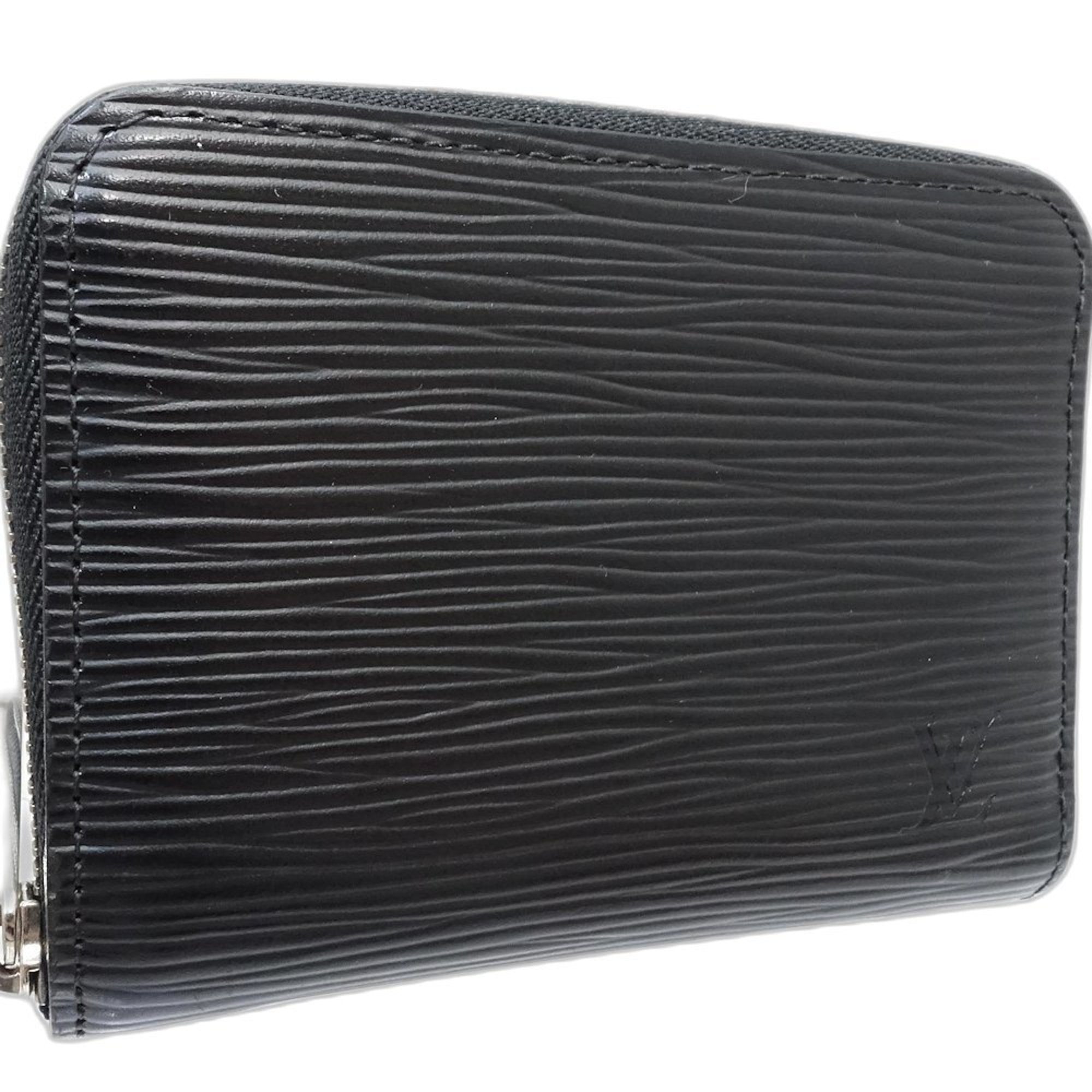 Louis Vuitton Epi Noir Leather Coin Purse/Coin Case (Pre-Owned)