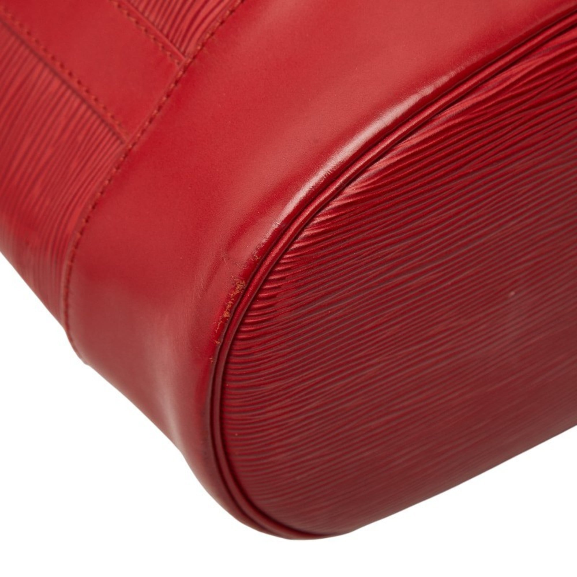 Louis Vuitton Castilian Red Epi Leather Shoulder Bag (Pre-Owned)