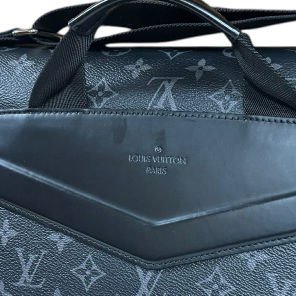 Louis Vuitton Black Gray Monogram Eclipse Shoulder Bag (Pre-Owned)
