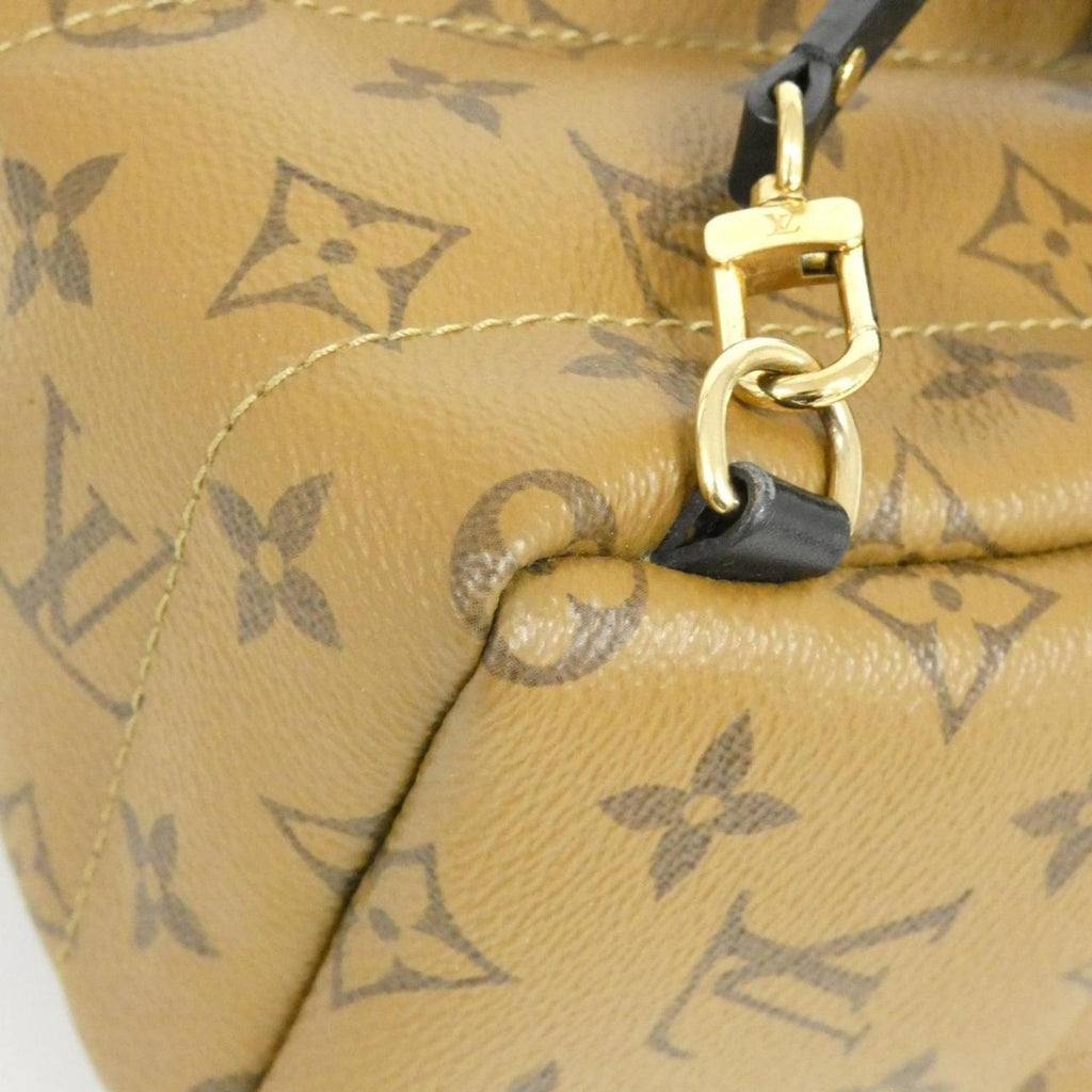 Louis Vuitton Marron Coated Canvas Backpack (Pre-Owned)