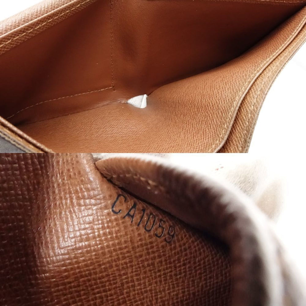 Louis Vuitton Monogram Brown Canvas Wallet (Bi-Fold) (Pre-Owned)