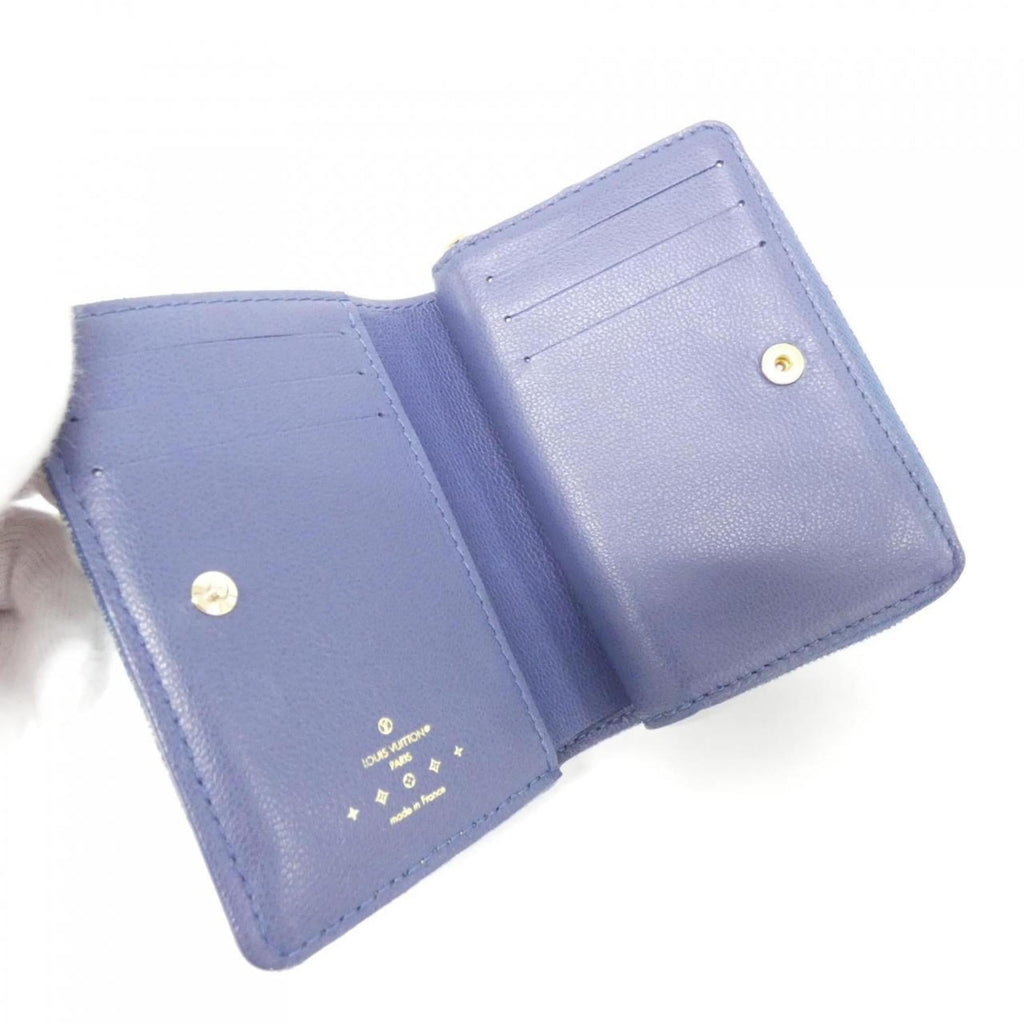 Louis Vuitton Blue Denim Wallet (Bi-Fold) (Pre-Owned)