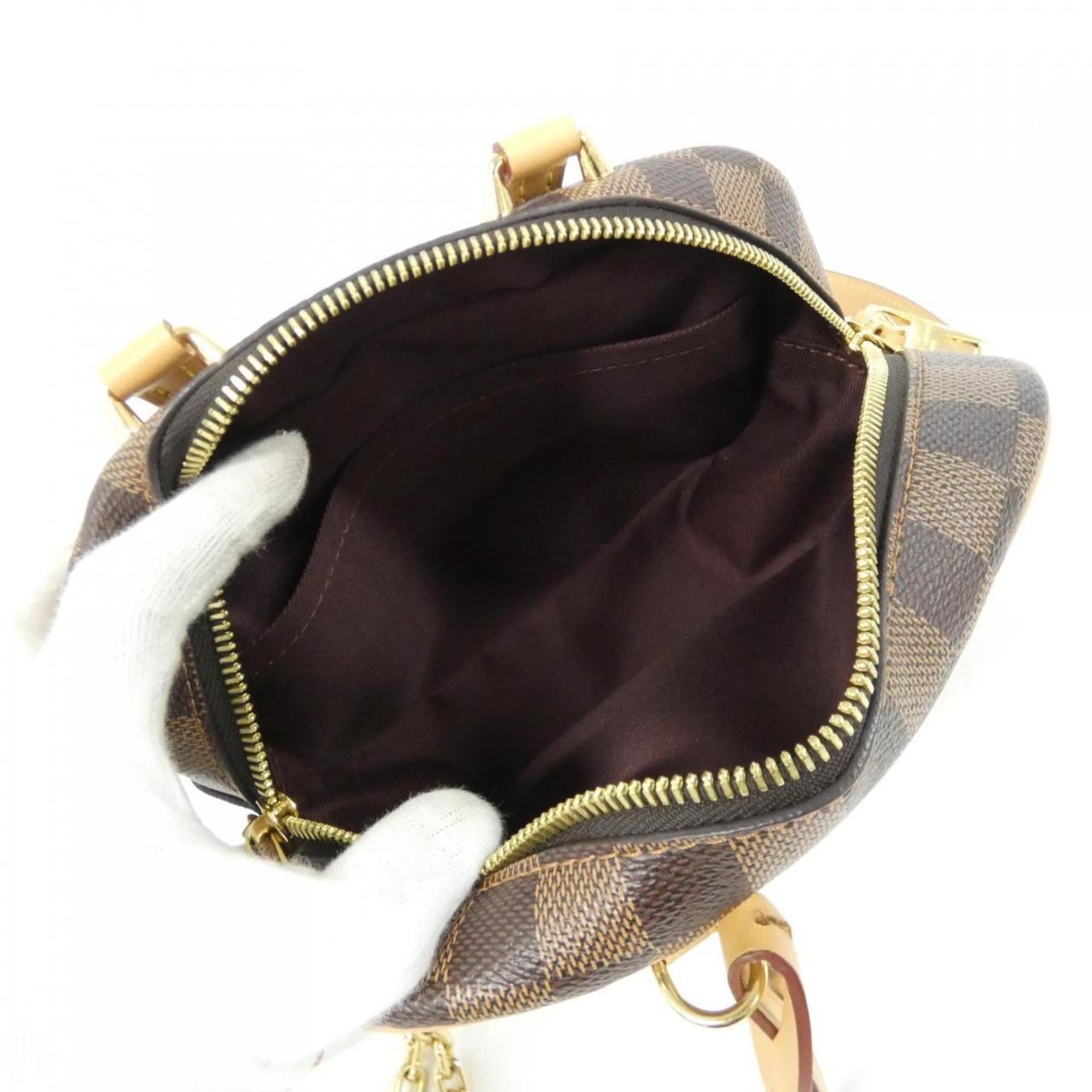 Louis Vuitton Ebene Coated Canvas Shoulder Bag (Pre-Owned)