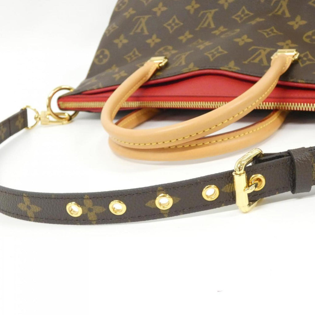 Louis Vuitton Cerise Marron Coated Canvas Handbag (Pre-Owned)
