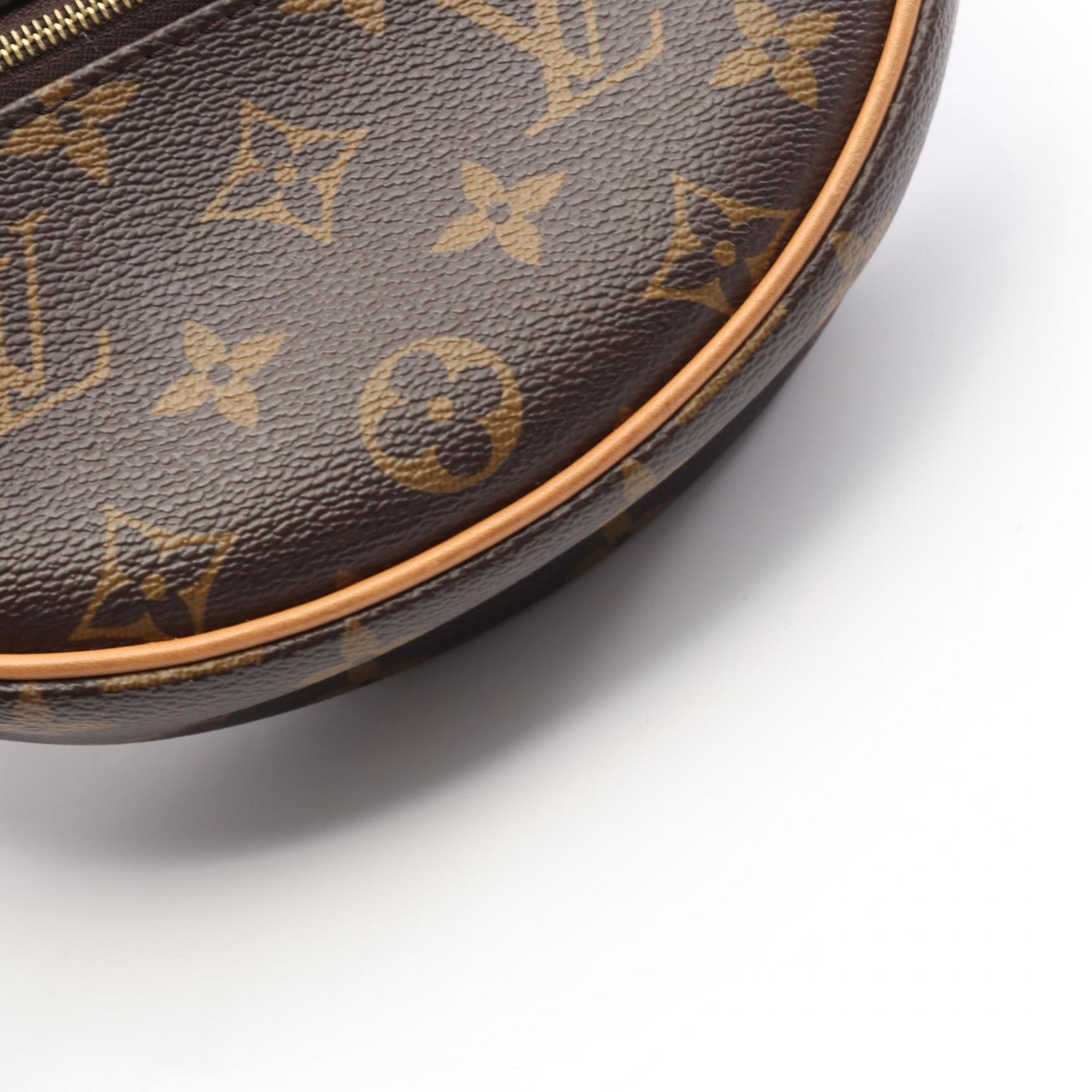 Louis Vuitton Brown Pvc Leather Shoulder Bag (Pre-Owned)