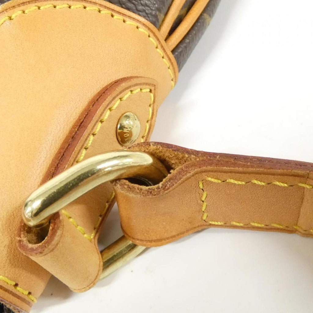 Louis Vuitton Marron Coated Canvas Shoulder Bag (Pre-Owned)