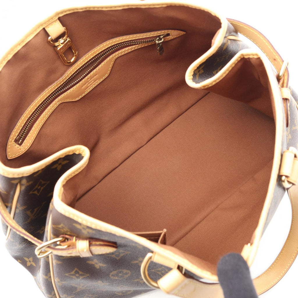 Louis Vuitton Brown Monogram Coated Canvas Shoulder Bag (Pre-Owned)