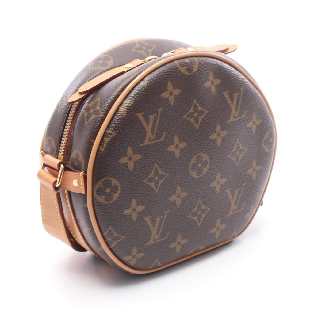 Louis Vuitton Monogram Brown Coated Canvas Leather Shoulder Bag (Pre-Owned)