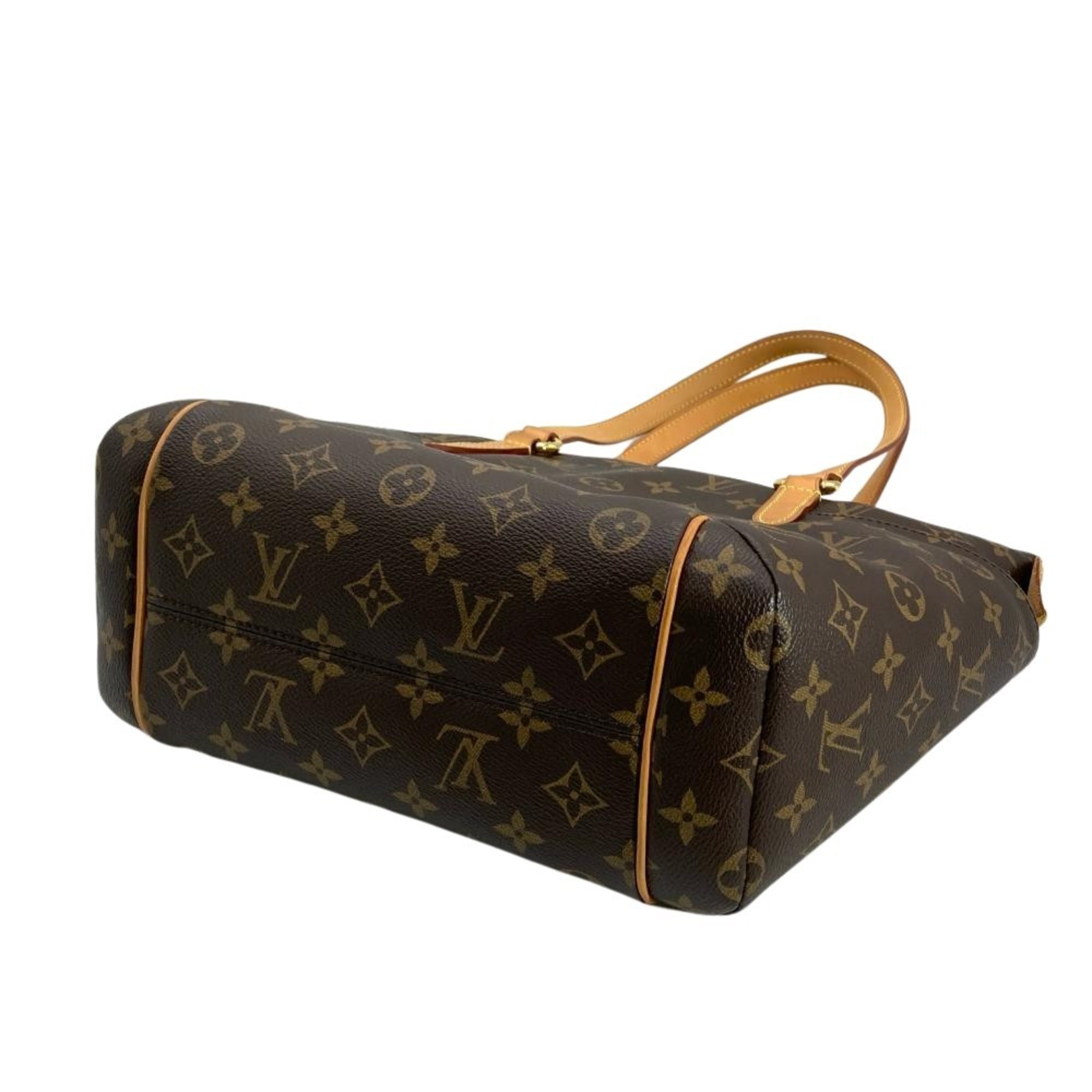 Louis Vuitton Brown Monogram Canvas Tote Bag (Pre-Owned)