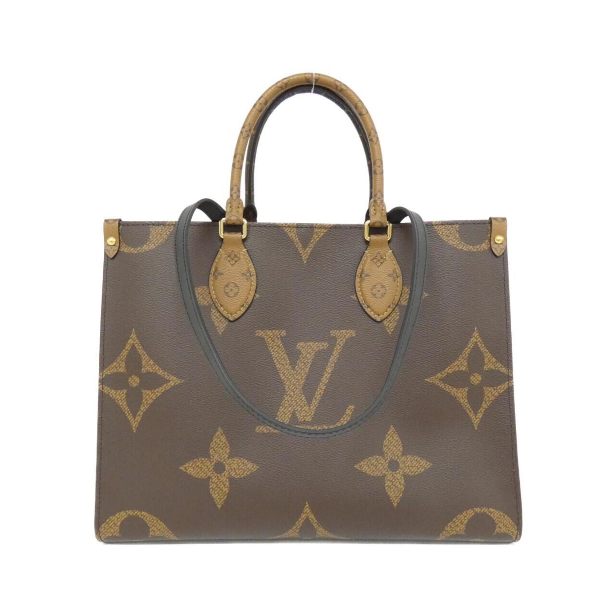 Louis Vuitton Marron Coated Canvas Handbag (Pre-Owned)