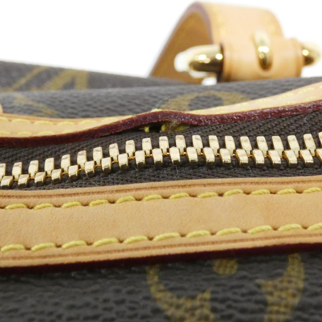 Louis Vuitton Monogram Marron Coated Canvas Handbag (Pre-Owned)