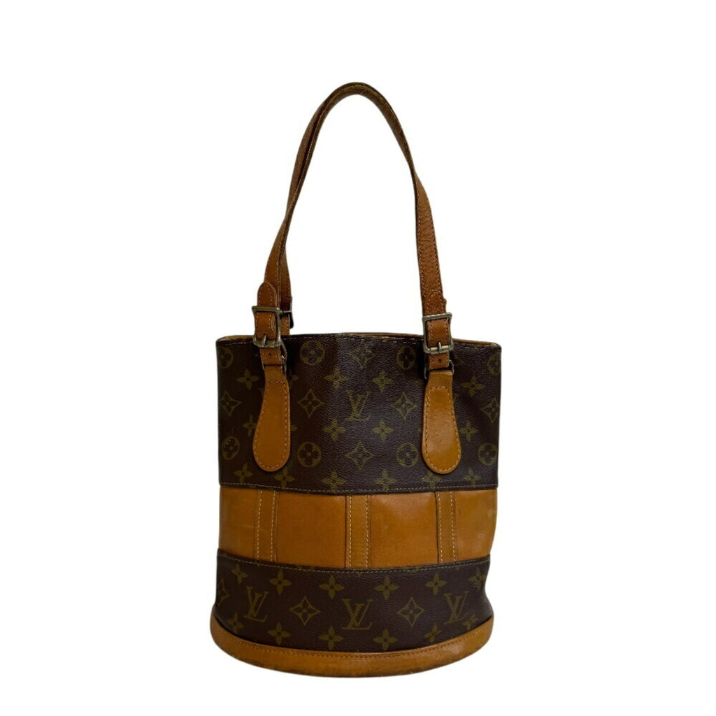 Louis Vuitton Brown Leather Shoulder Bag (Pre-Owned)
