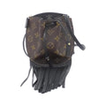 Louis Vuitton Monogram Marron Coated Canvas Shoulder Bag (Pre-Owned)
