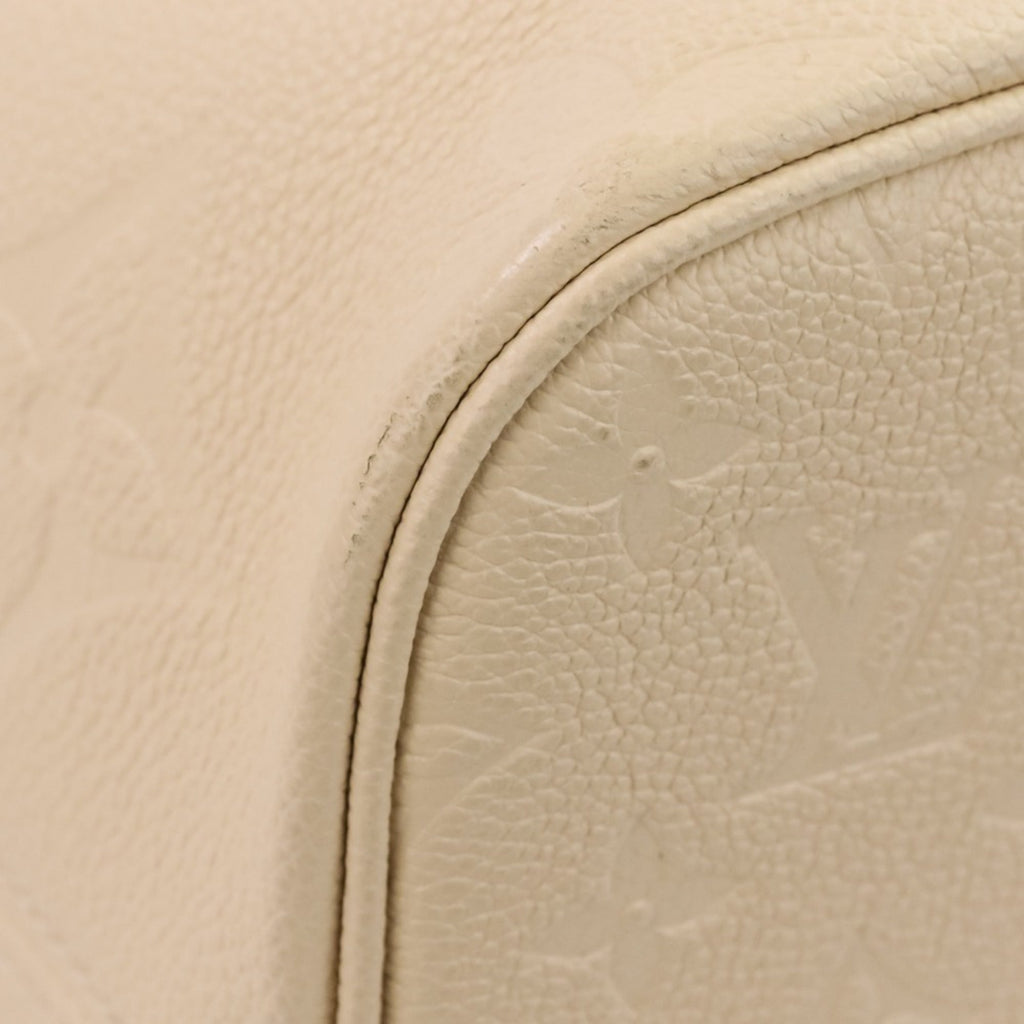 Louis Vuitton Cream Monogram Empreinte Tote Bag (Pre-Owned)