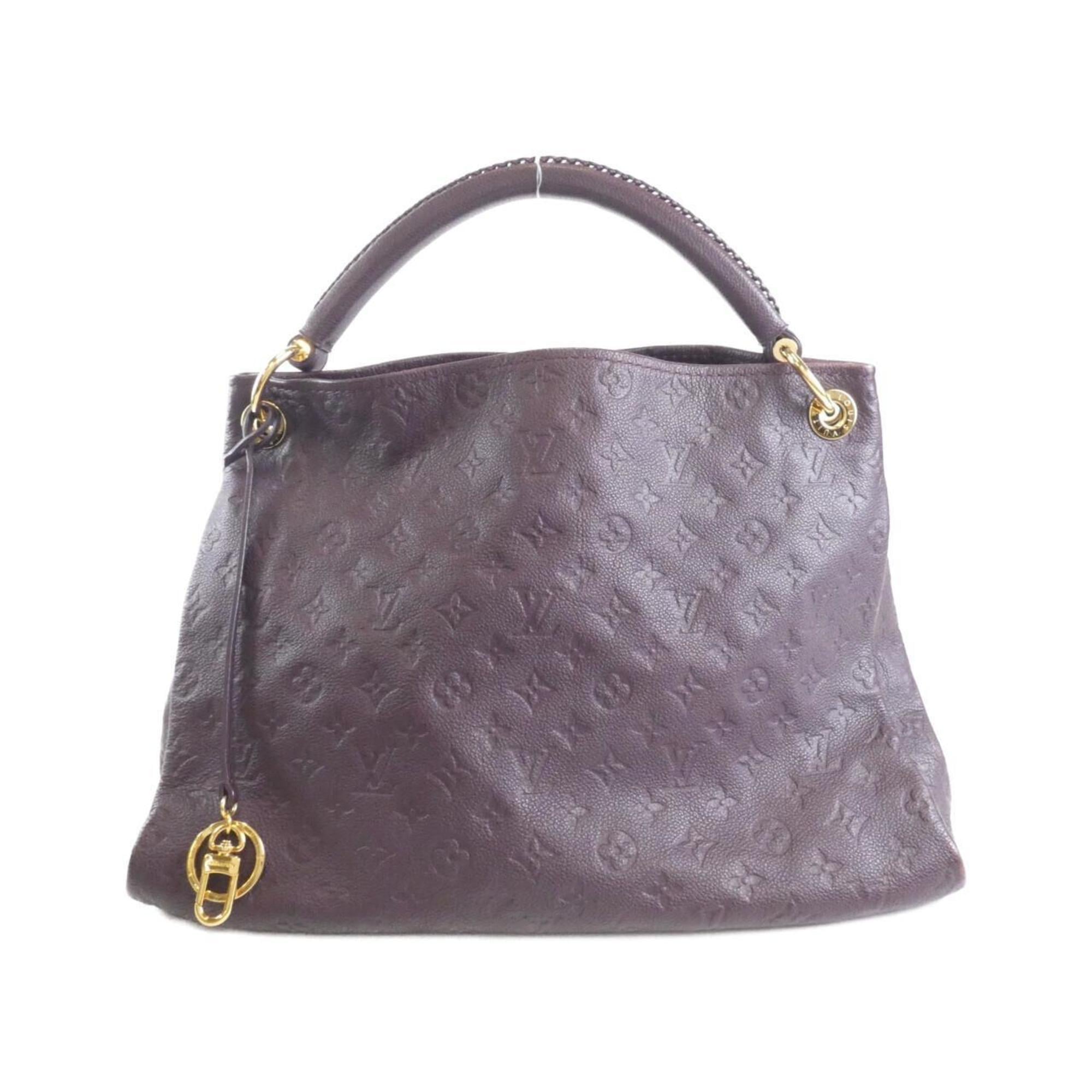 Louis Vuitton Leopard Purple Leather Shoulder Bag (Pre-Owned)
