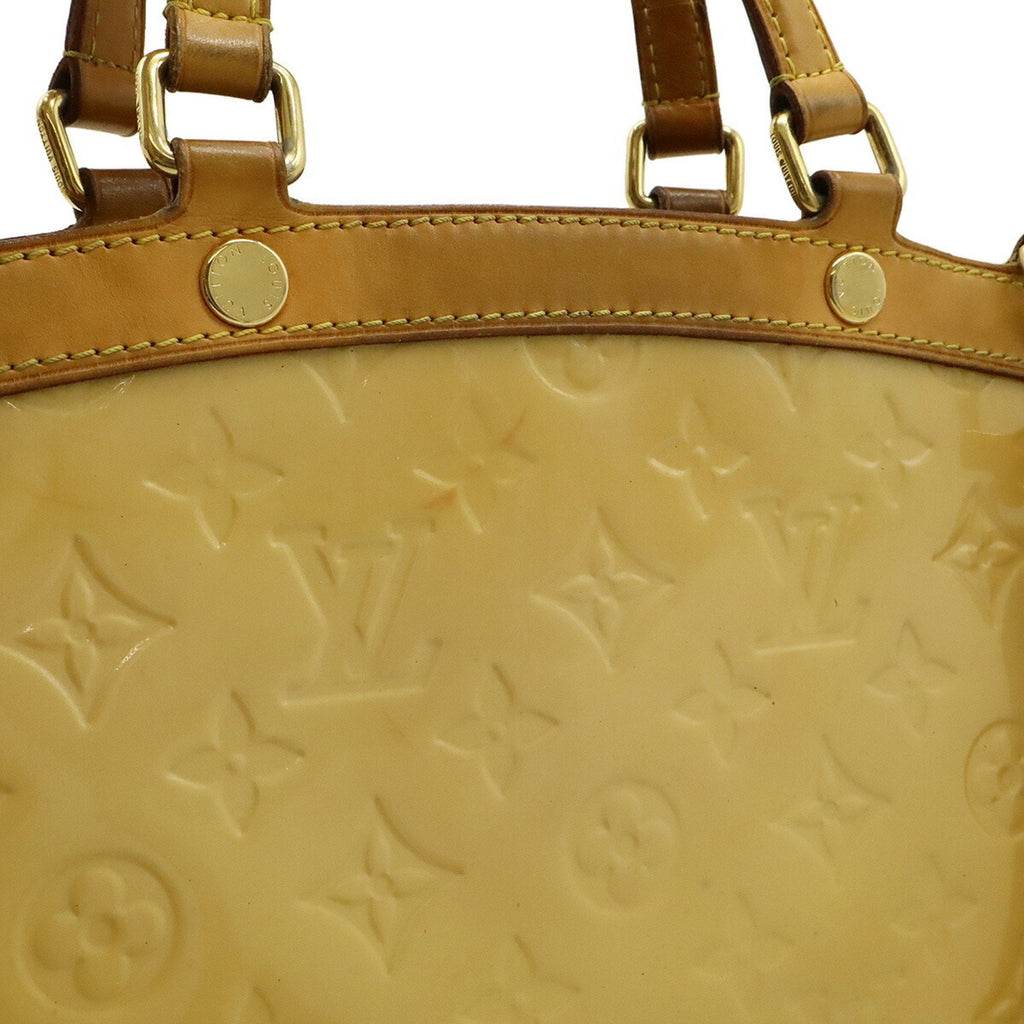 Louis Vuitton Beige Dune Monogram Vernis Handbag Shoulder Bag Tote Bag (Pre-Owned)