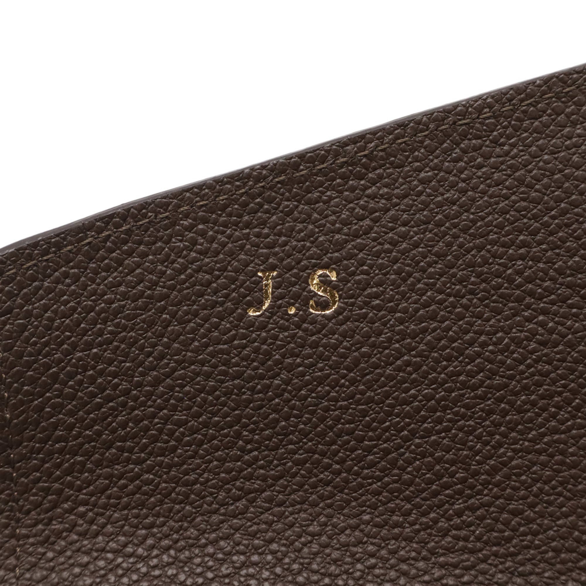 Louis Vuitton Monogram Empreinte Earth Monogram Empreinte Long Wallet (Bi-Fold) (Pre-Owned)