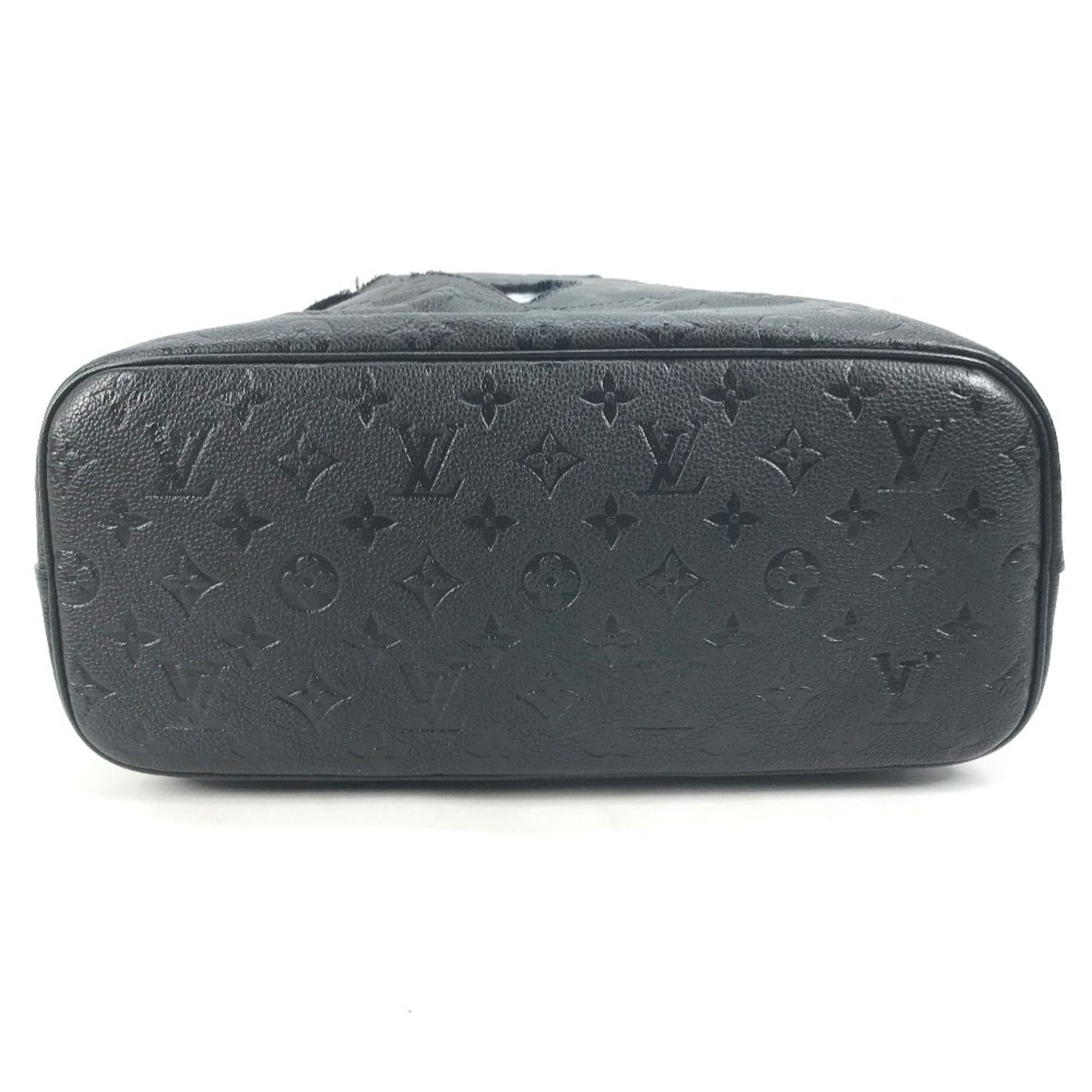 Louis Vuitton Black Noir Monogram Empreinte Shoulder Bag Tote Bag (Pre-Owned)