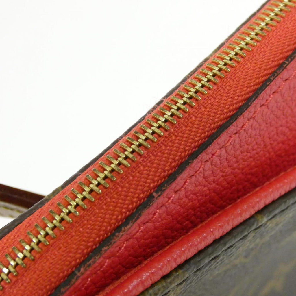 Louis Vuitton Cerise Marron Coated Canvas Shoulder Bag (Pre-Owned)