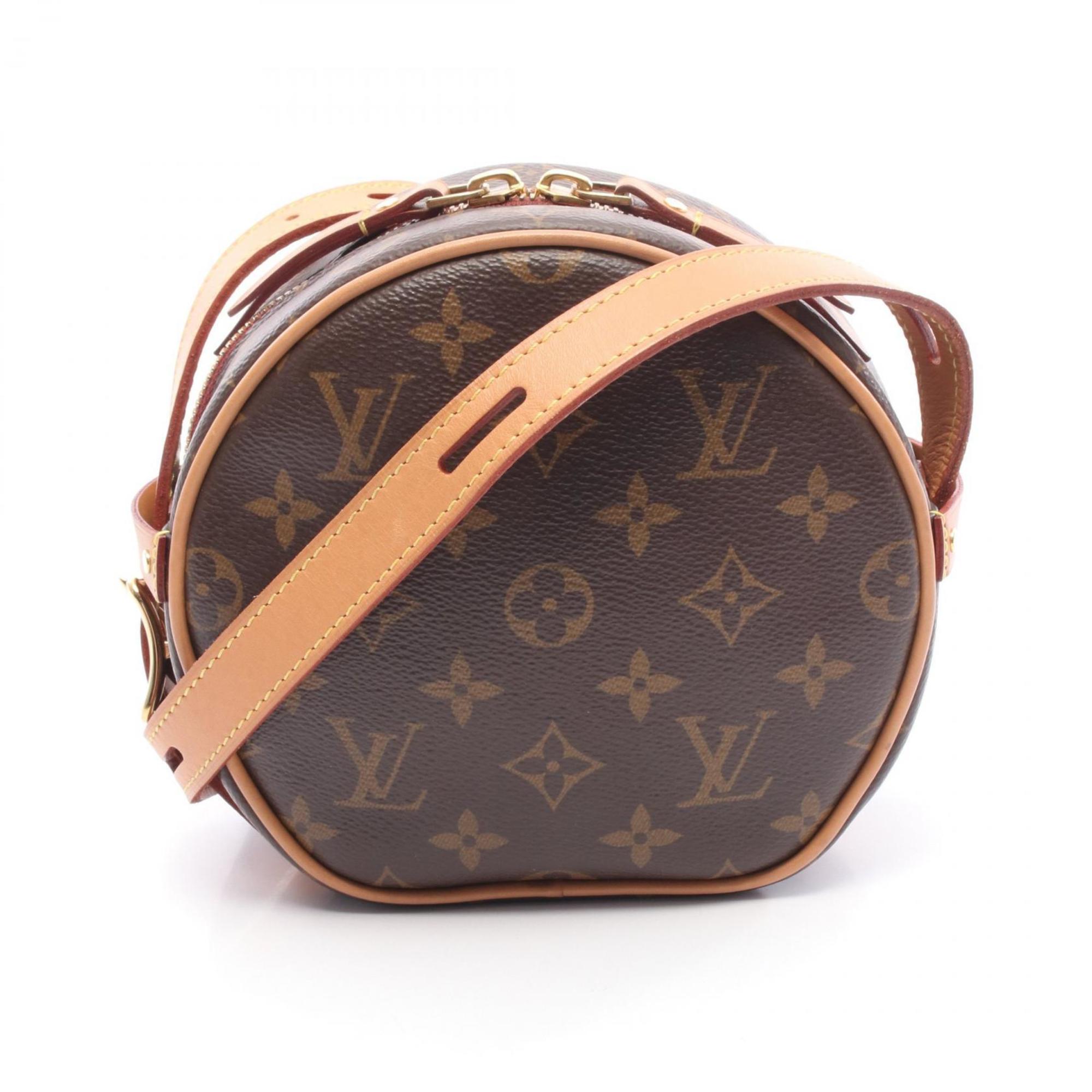 Louis Vuitton Brown Monogram Coated Canvas Shoulder Bag (Pre-Owned)