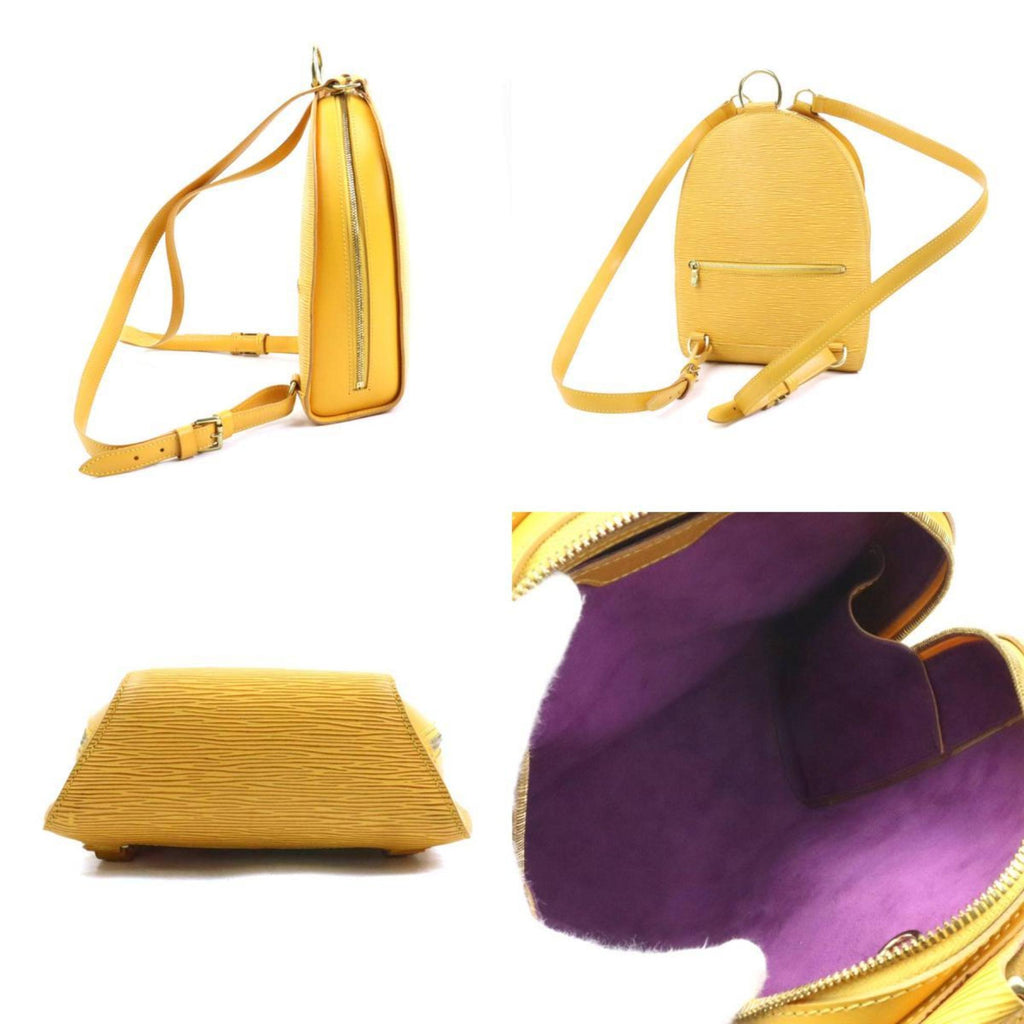 Louis Vuitton Yellow Epi Leather Backpack (Pre-Owned)