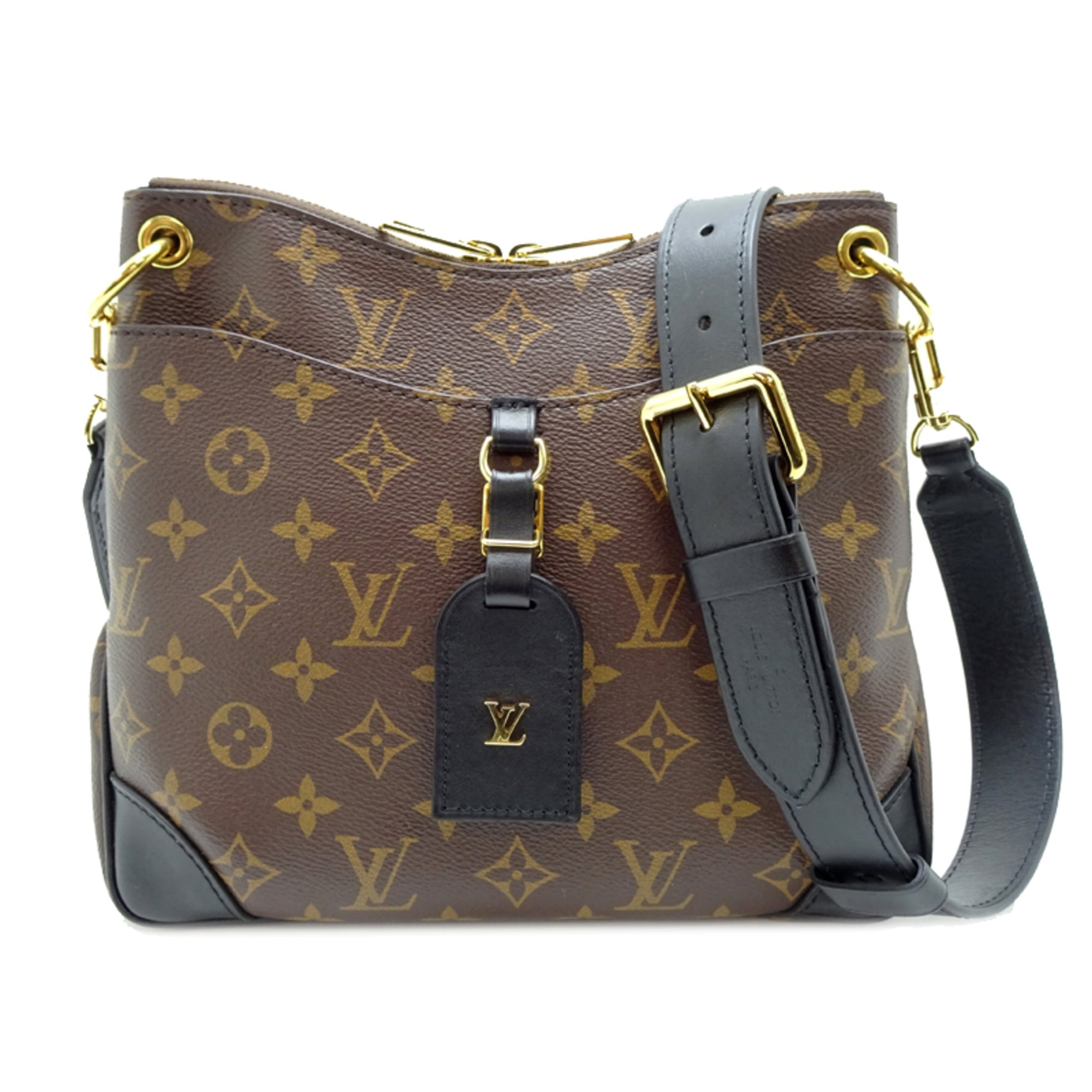 Louis Vuitton Black Brown Monogram Noir Monogram Shoulder Bag (Pre-Owned)