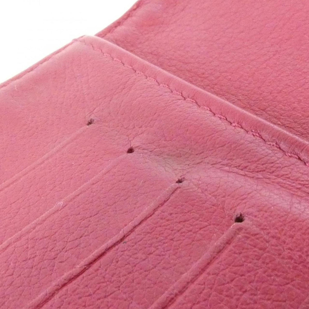 Louis Vuitton Leather Long Wallet (Bi-Fold) (Pre-Owned)