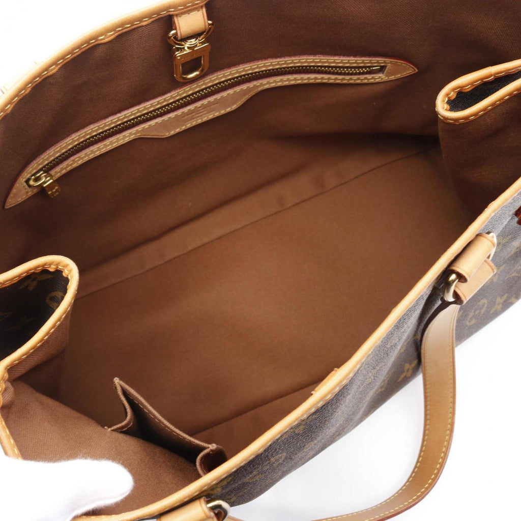 Louis Vuitton Brown Monogram Pvc Coated Canvas Leather Shoulder Bag (Pre-Owned)
