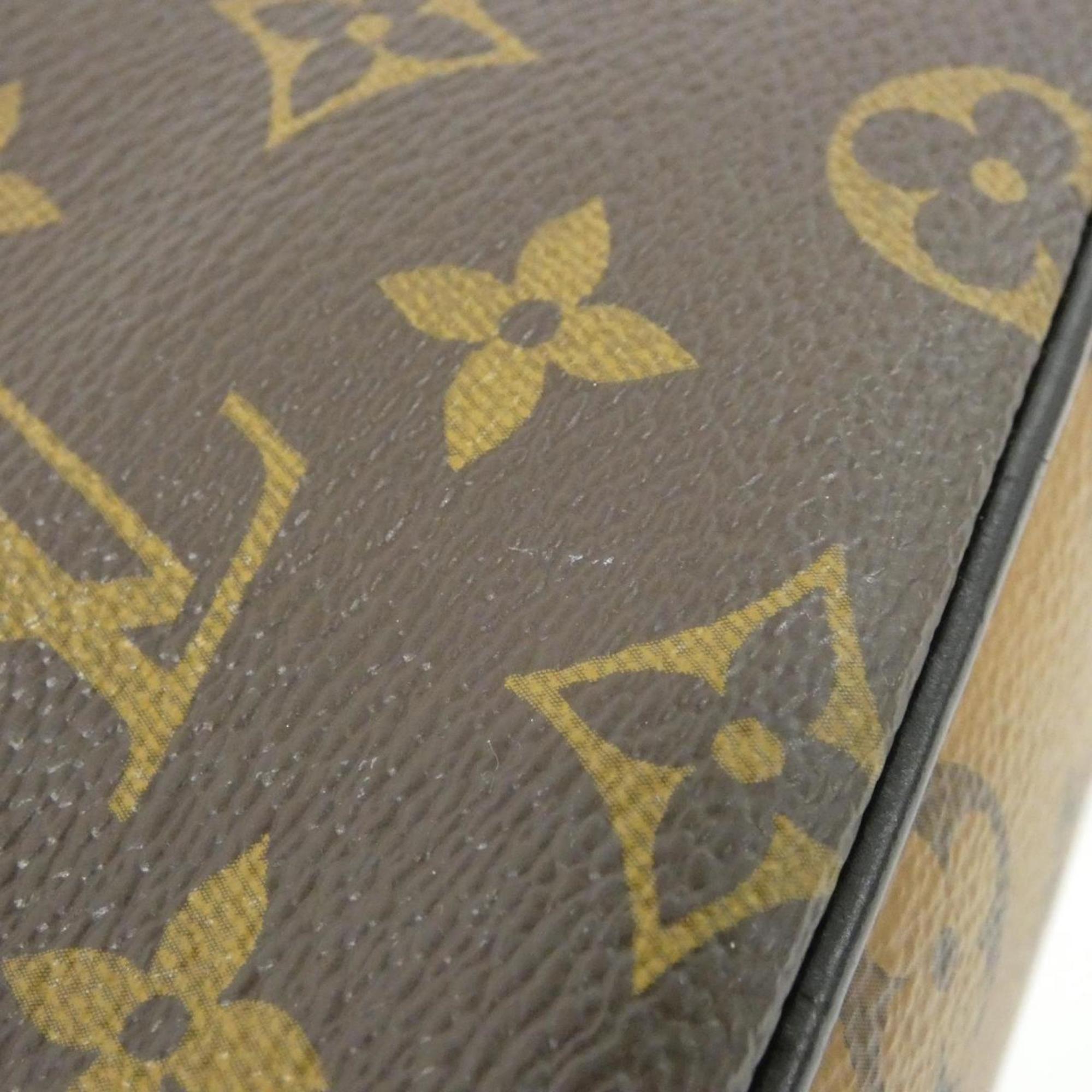 Louis Vuitton Marron Coated Canvas Handbag (Pre-Owned)